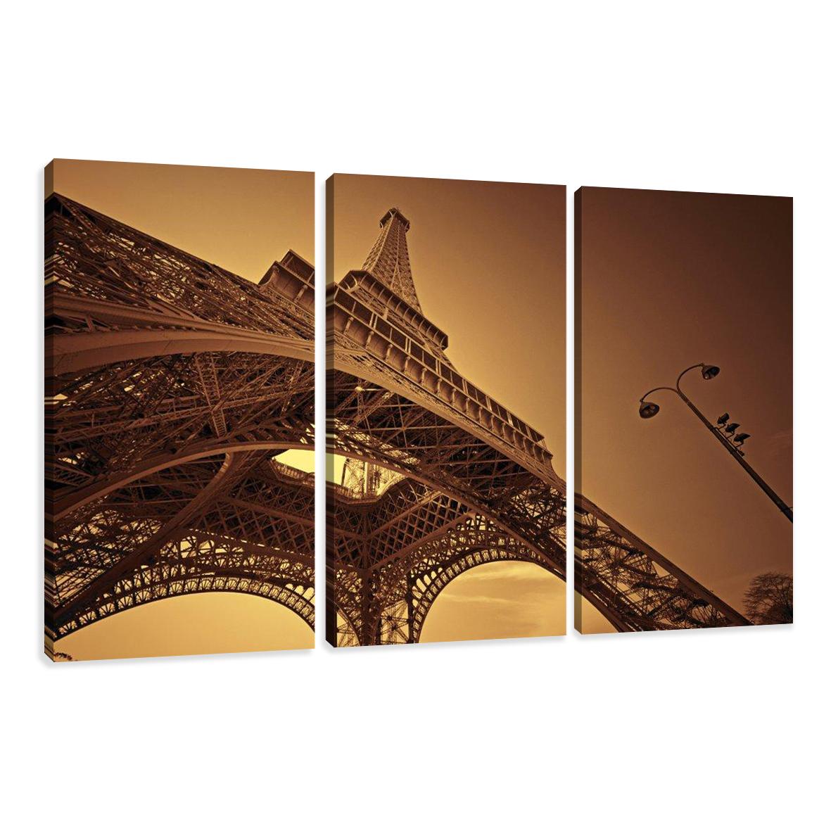 Leinwand Bild fert gerahmt Eifel 160cm XXL 3 1048 – Leinwandbild 150x90 cm 3-teilig kaufen