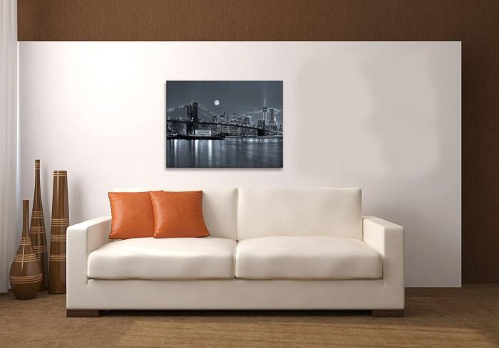 New York Leinwandbild 40cm - gerahmt & erschwinglich – Ansicht 2