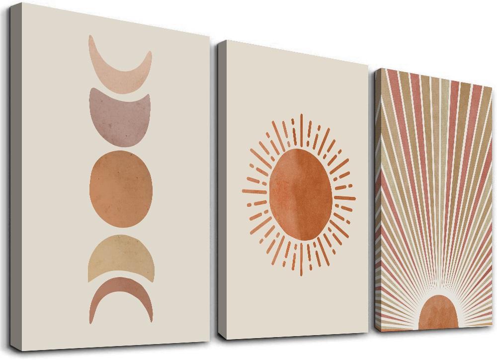 Leinwand Bild fert gerahmt Sonne 120 x 80 cm 4413 – Leinwandbild 120x80 cm 3-teilig kaufen