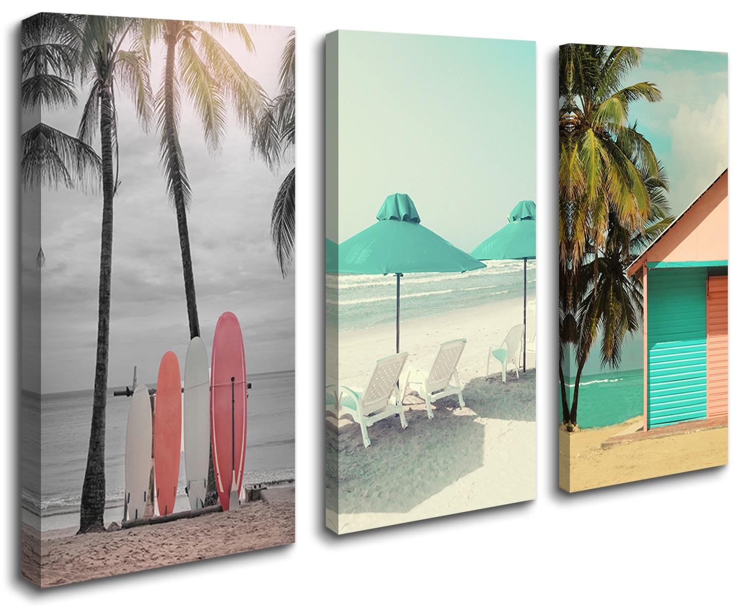 Leinwand Bild fert gerahmt Vacation 120 x 80 cm 4435