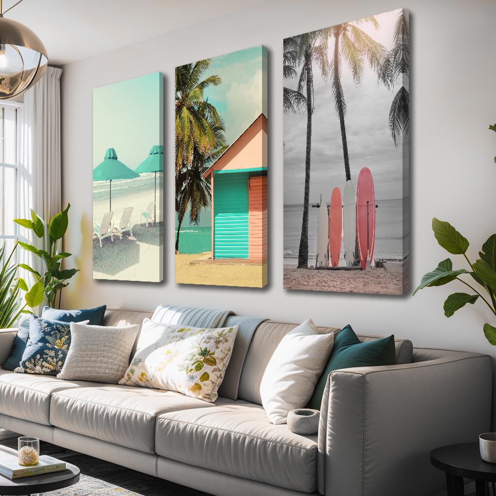 Leinwand Bild fert gerahmt Vacation 120 x 80 cm 4435 – Ansicht 2