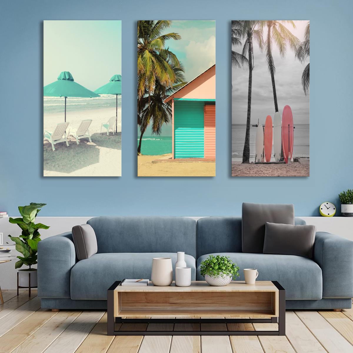 Leinwand Bild fert gerahmt Vacation 120 x 80 cm 4435 – Ansicht 3