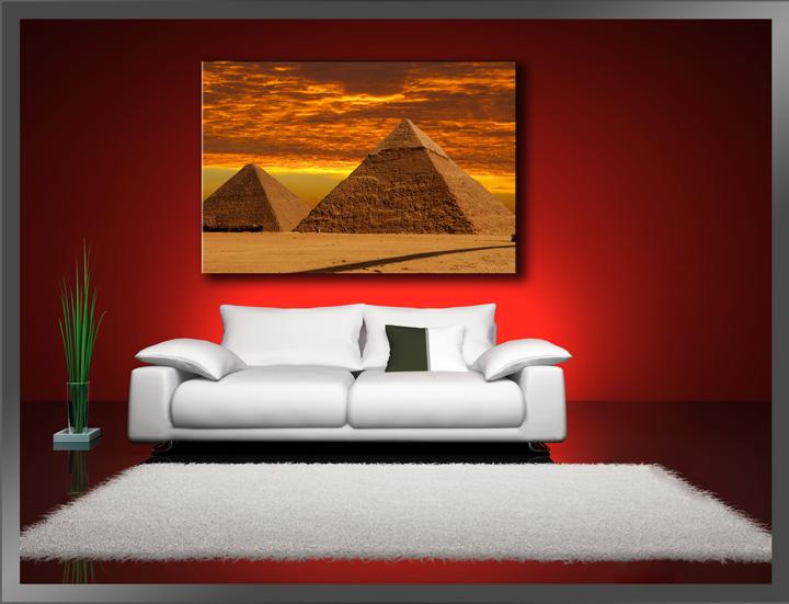 Agypten Bilder fertig gerahmt Bild 120x80cm XXL 5013 – Ansicht 2
