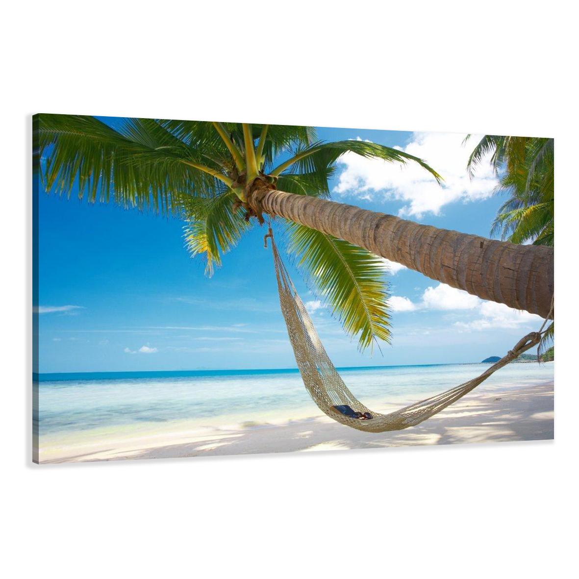 Strand Bilder fertig gerahmt Bild 120x80cm XXL 5039 – Leinwandbild 120x80 cm kaufen