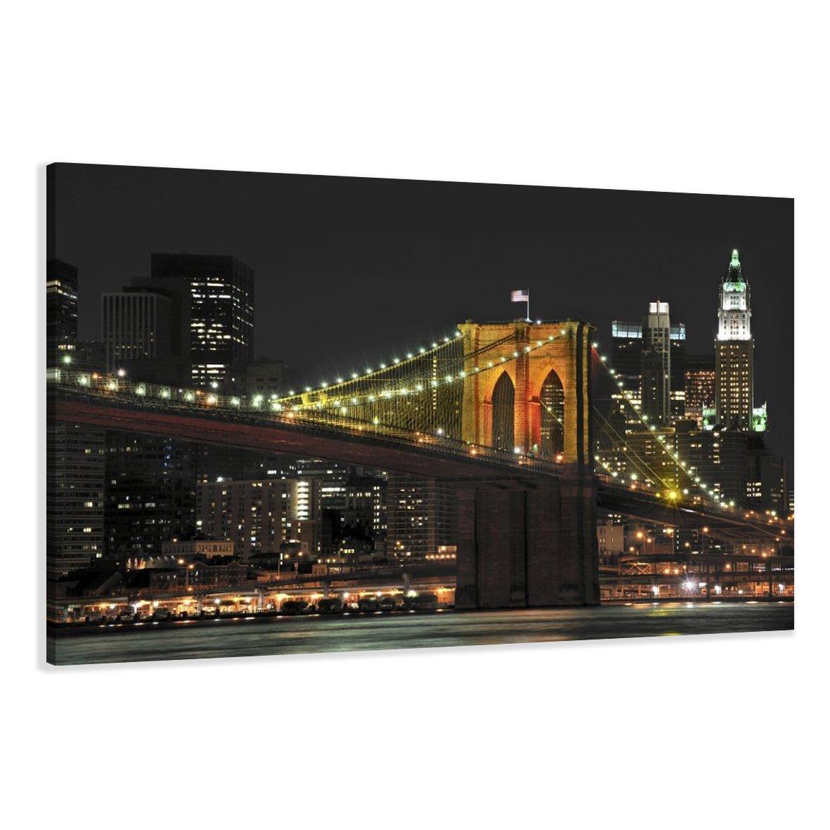 New York Bilder fertig gerahmt Bild 120x80cm XXL 5055 Auslaufmodell – Leinwandbild 120x80 cm kaufen