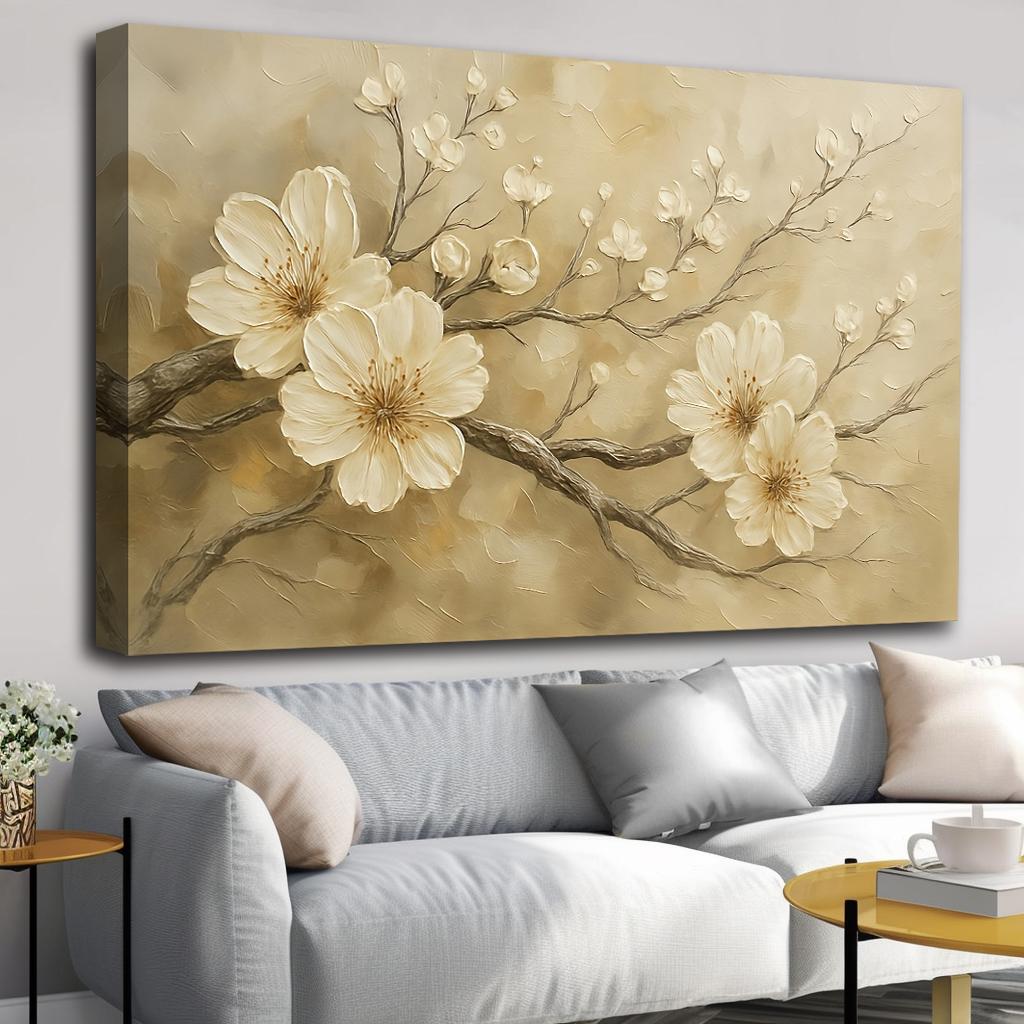 Leinwandbild mit Blütenmotiv 120 x 80 cm – Ansicht 2