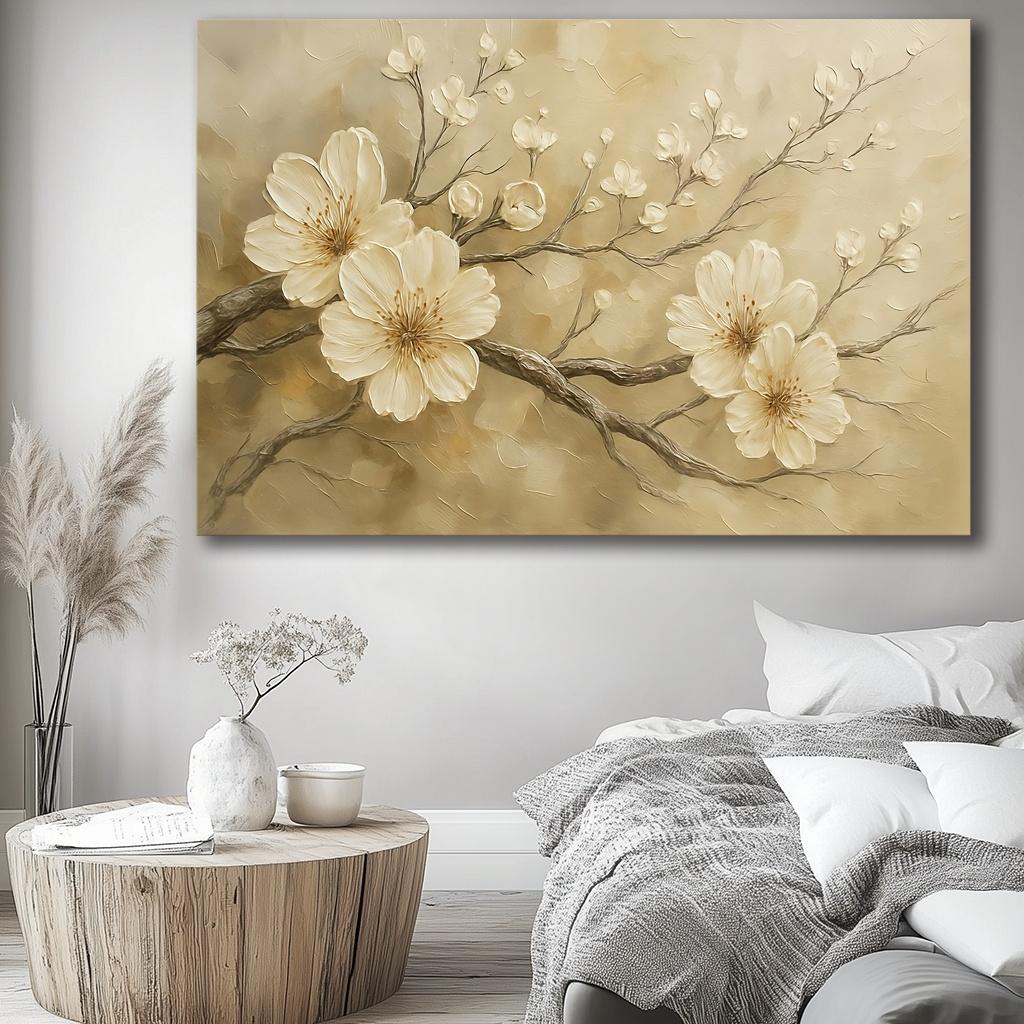 Leinwandbild mit Blütenmotiv 120 x 80 cm – Ansicht 7