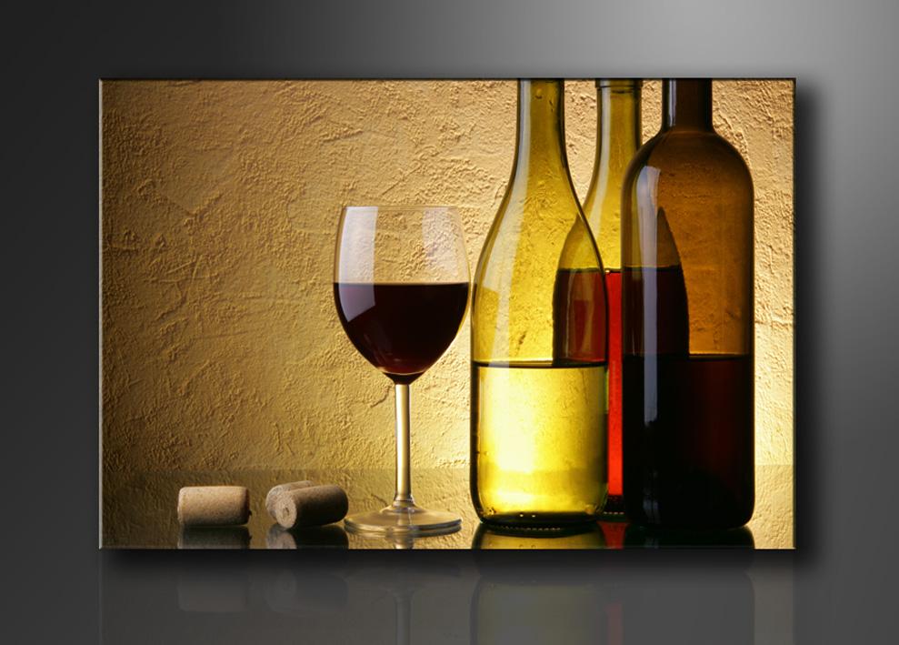 Wein Leinwandbild fertig gerahmt 120x80cm – Günstig online bestellen – Ansicht 4