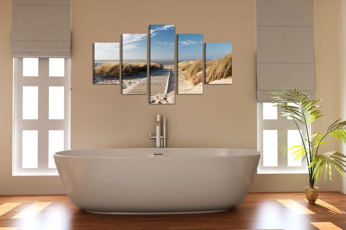 Leinwand Bild fert gerahmt Ostsee Nordsee Natur 160cm XXL 5 5517 – Ansicht 2
