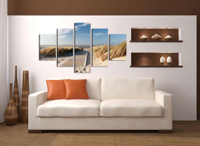 Leinwand Bild fert gerahmt Ostsee Nordsee Natur 160cm XXL 5 5517 – Ansicht 3