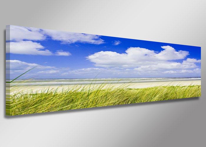 Leinwand Bild fert gerahmt Strand 120cm XXL 1 5712 – Leinwandbild 120x40 cm kaufen