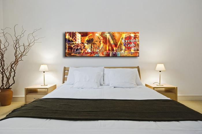 Leinwandbild Havana Club - Modernes Wandbild 120x40cm – Ansicht 3