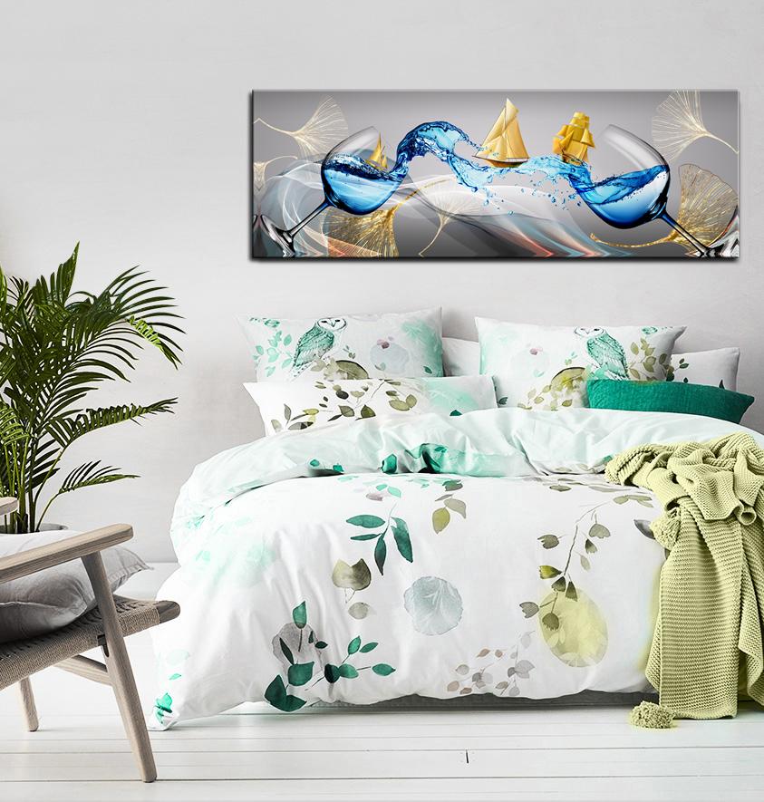 Leinwand Bild fert gerahmt 120x40 cm digitale Kunst 5754 – Ansicht 2