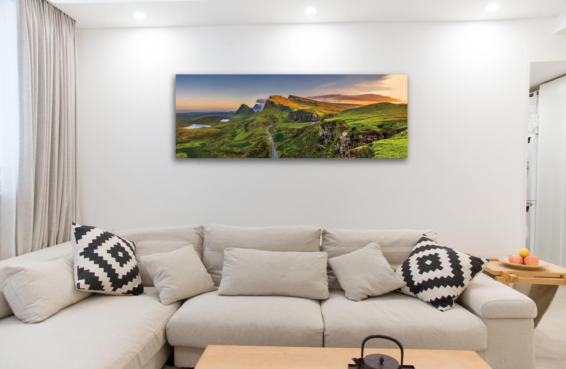 Leinwand Bild fert gerahmt 120x40 cm Schottland 5762 – Ansicht 3