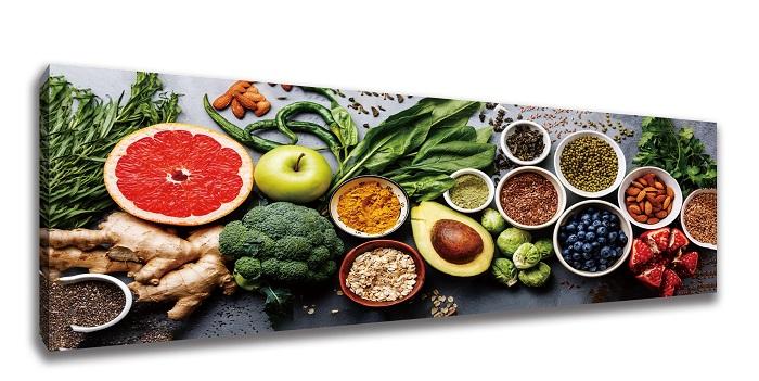 Leinwandbild Gewürze - Fertig gerahmtes Küchenbild 120x40 cm – Ansicht 4