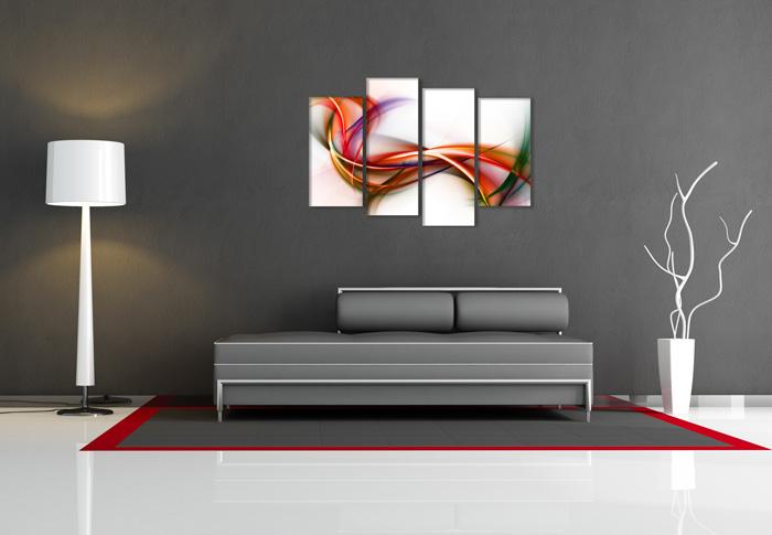 Leinwandbild Fantasie 130cm XXL - fertig gerahmt – Ansicht 2