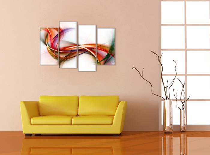 Leinwandbild Fantasie 130cm XXL - fertig gerahmt – Ansicht 3