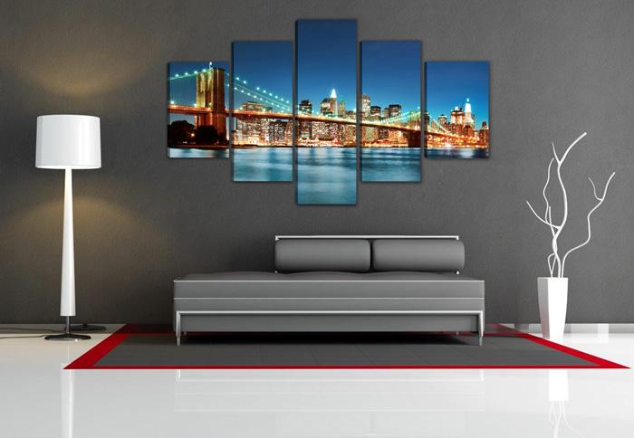 New York Leinwandbild XXL – 200cm fertig gerahmt – Ansicht 3