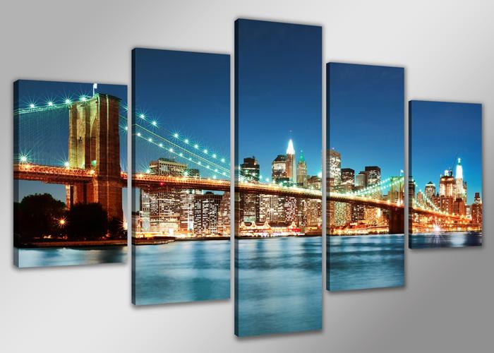 New York Leinwandbild XXL – 200cm fertig gerahmt – Ansicht 4
