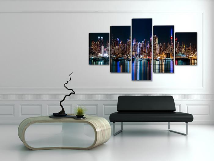 Leinwandbild New York - 200cm XXL fertig gerahmt – Ansicht 3