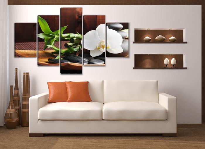 Leinwandbild Spa - XXL Wandbild fertig gerahmt 200cm – Ansicht 3