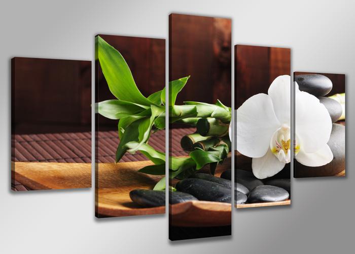 Leinwandbild Spa - XXL Wandbild fertig gerahmt 200cm – Ansicht 4