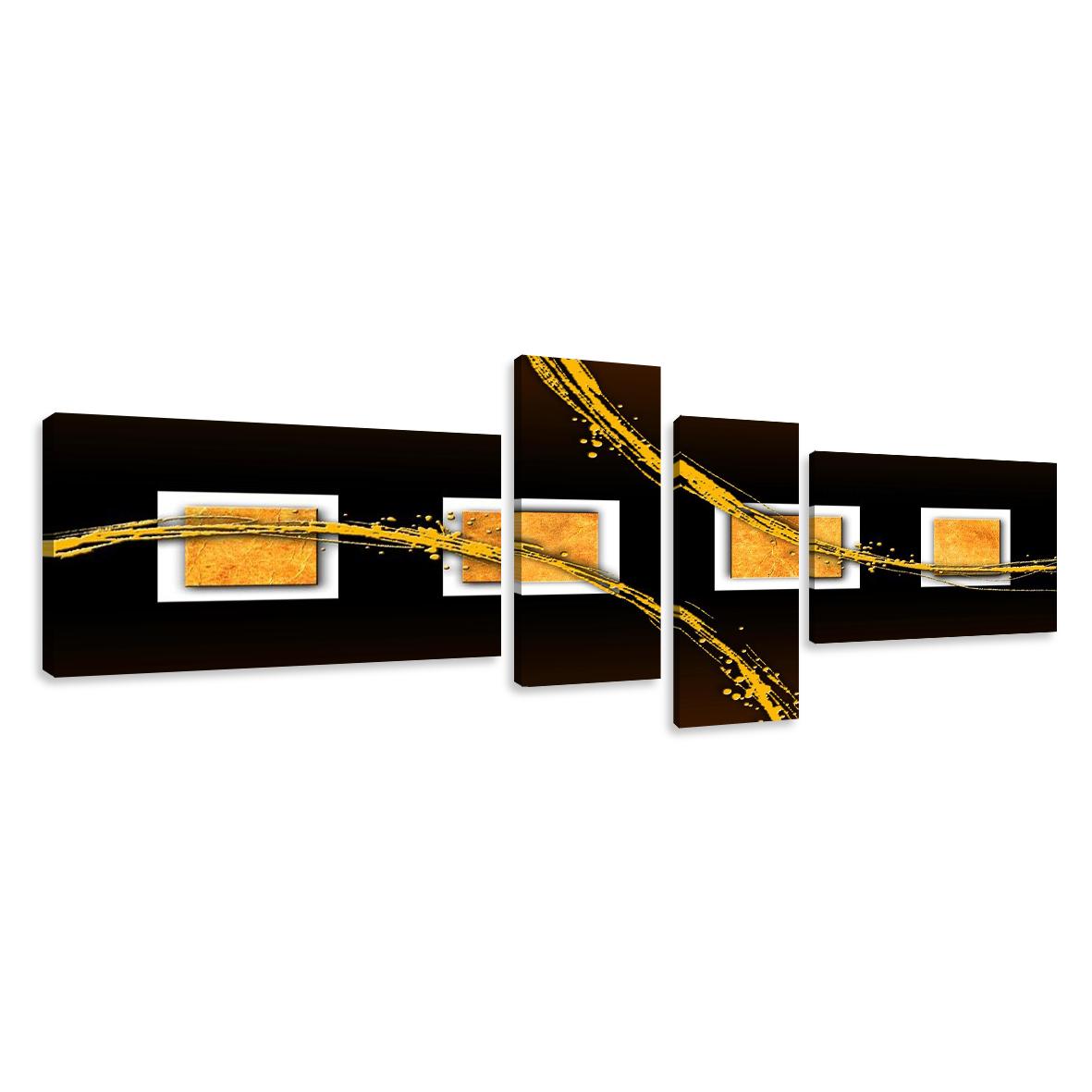 Modern Art Leinwandbild 145cm XXL - Fertig gerahmt kaufen