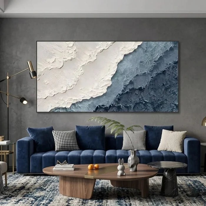 Abstract Ocean Wall Art