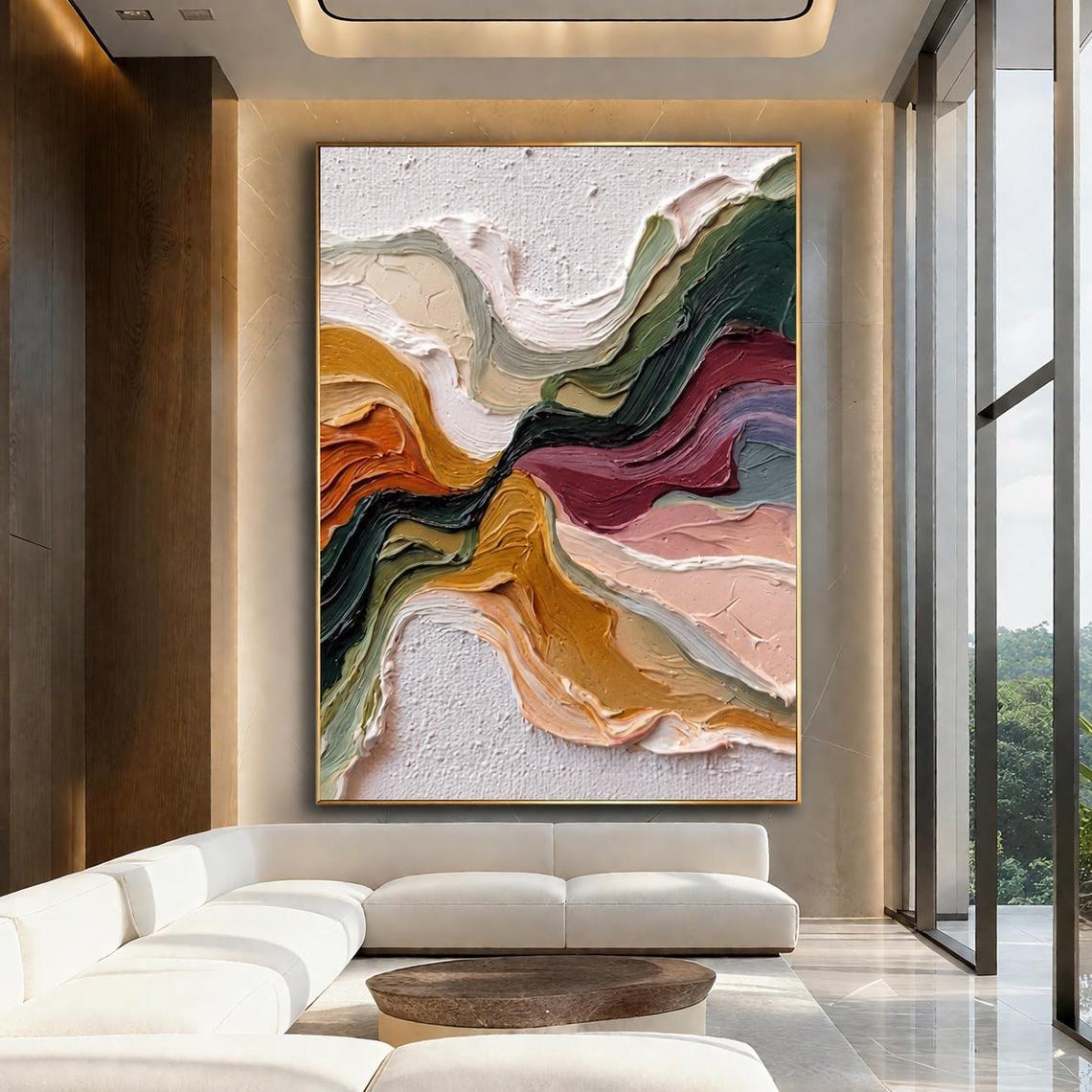 Abstract Wave Wall Art – 3