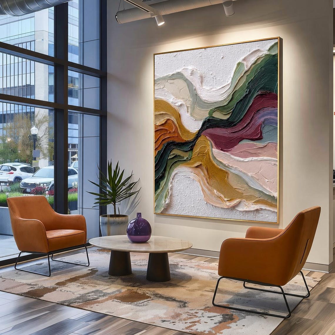 Abstract Wave Wall Art – 5