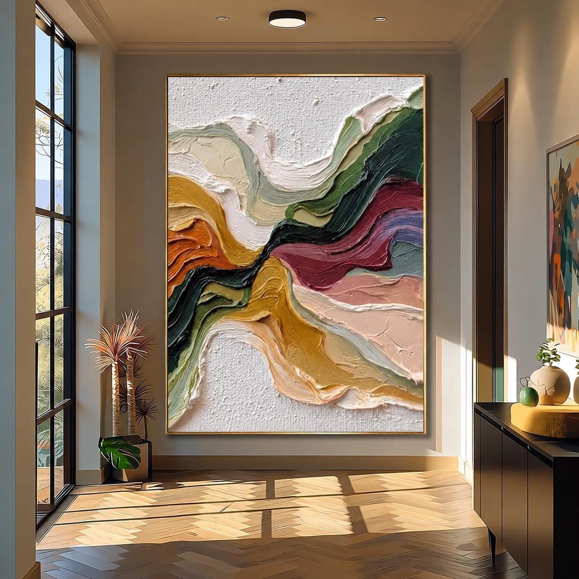 Abstract Wave Wall Art – 8