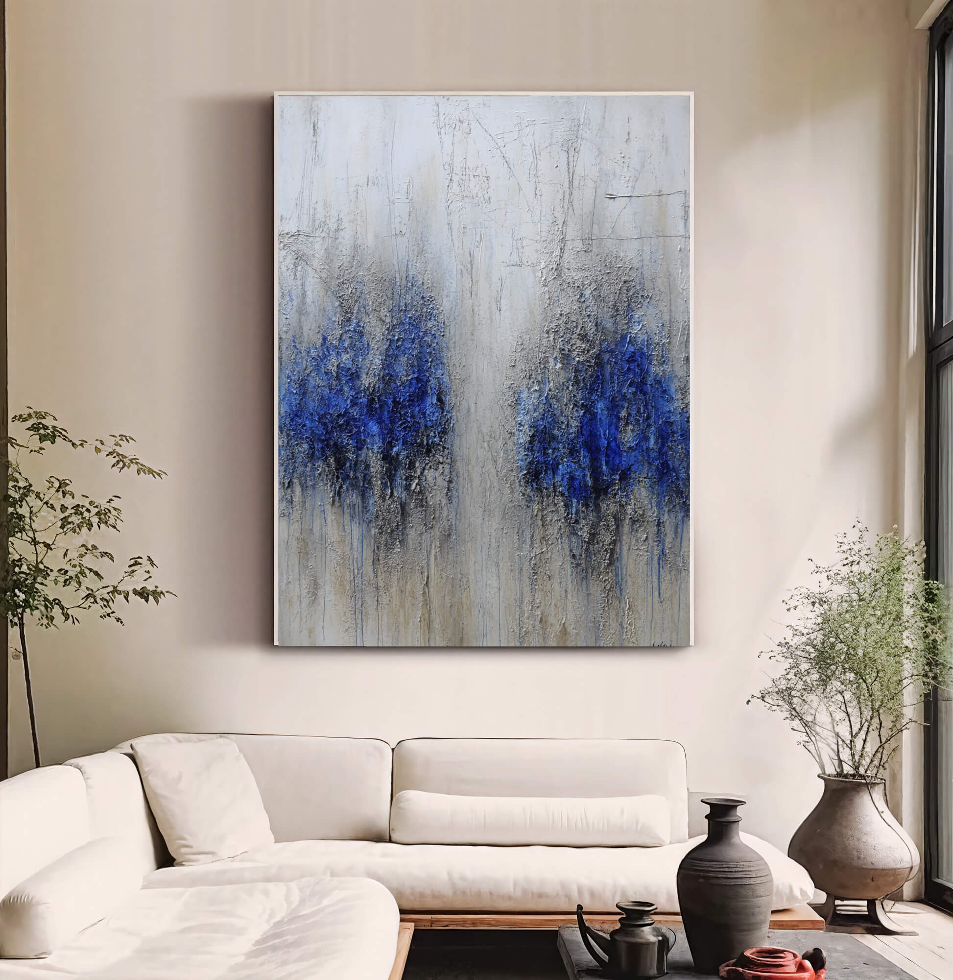 Azure Drip Duet – 2