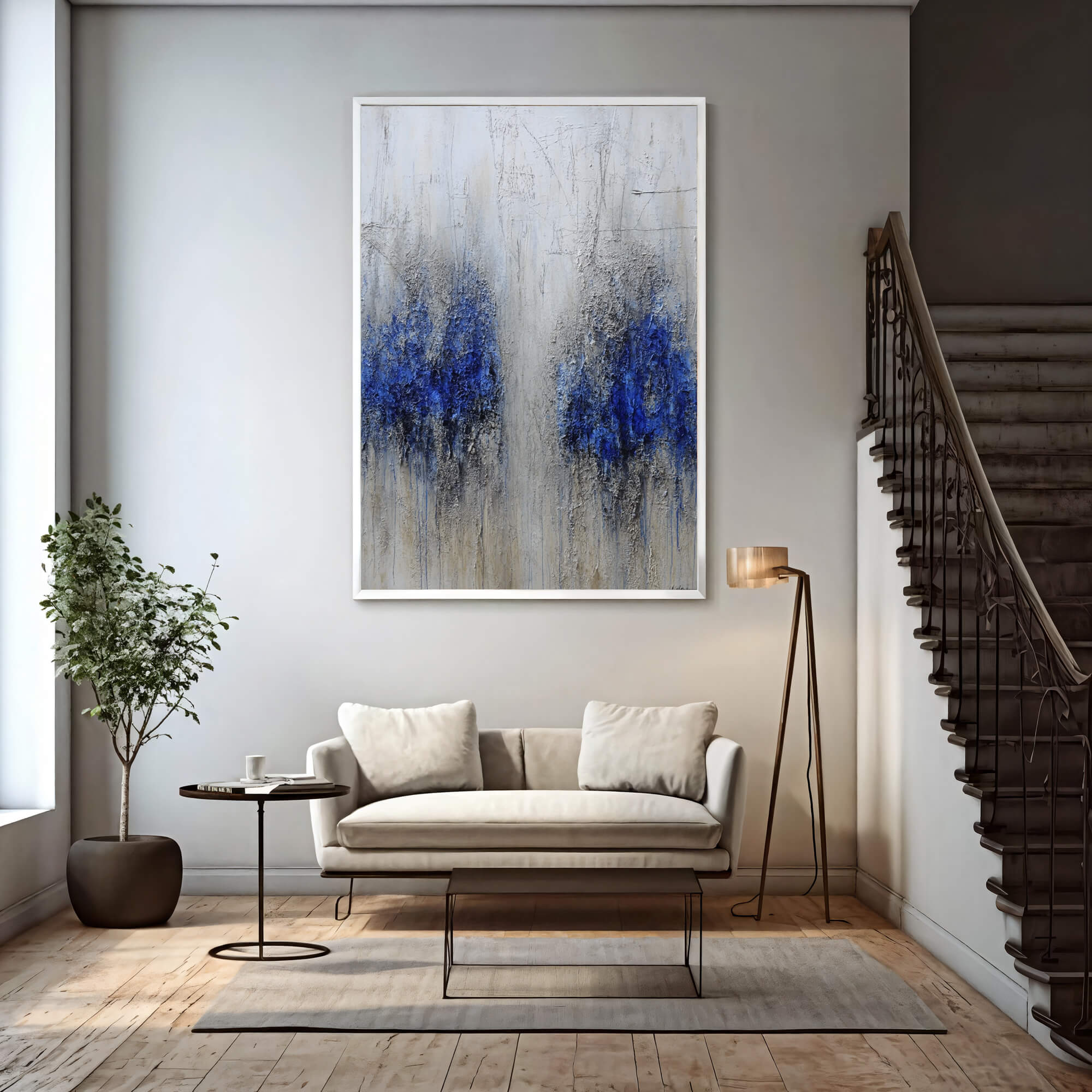 Azure Drip Duet – 6