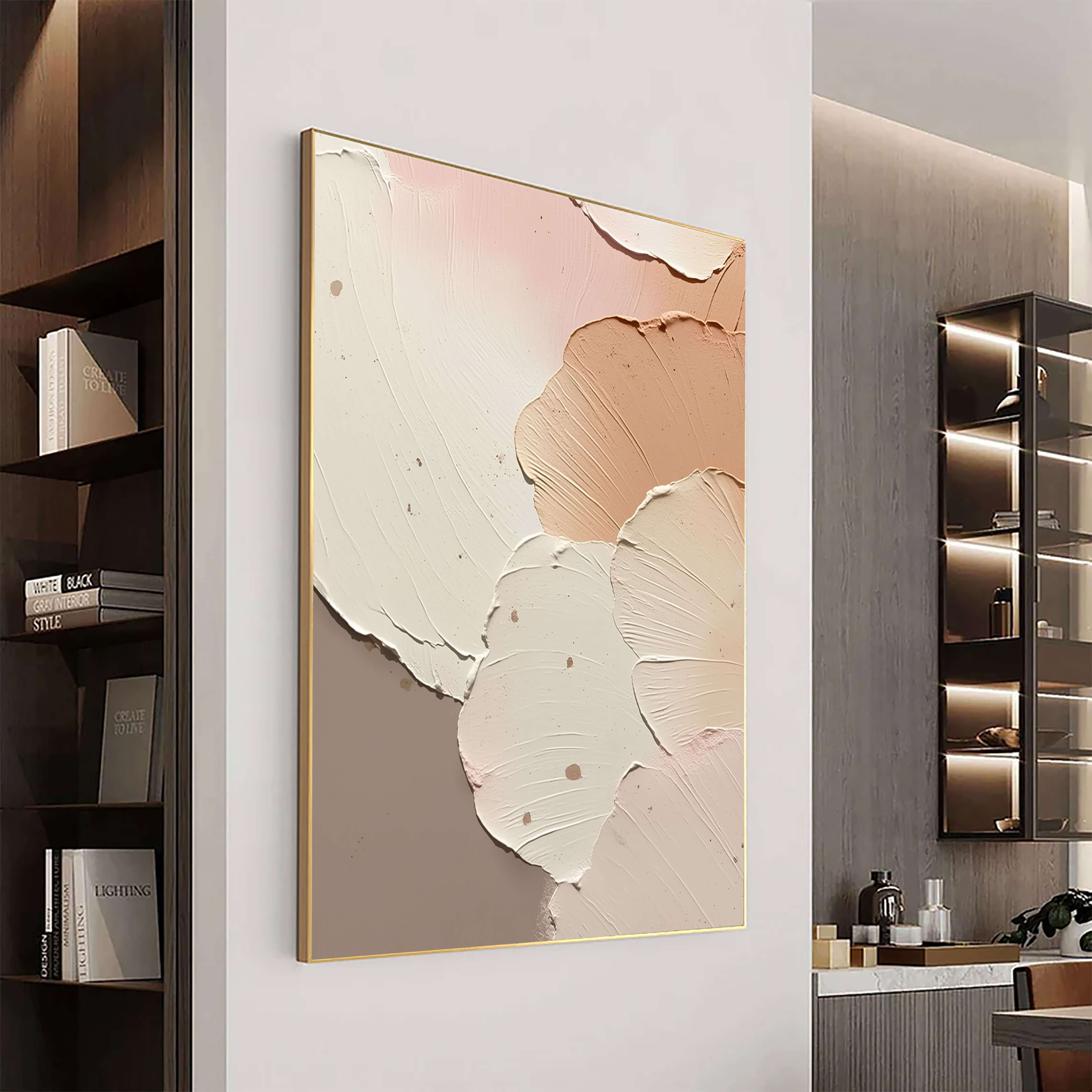 Blush Neutral Petal Relief – 5