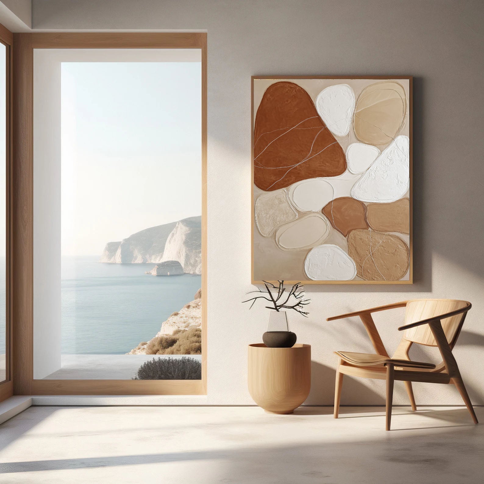 Earthen Pebble Mosaic – 2