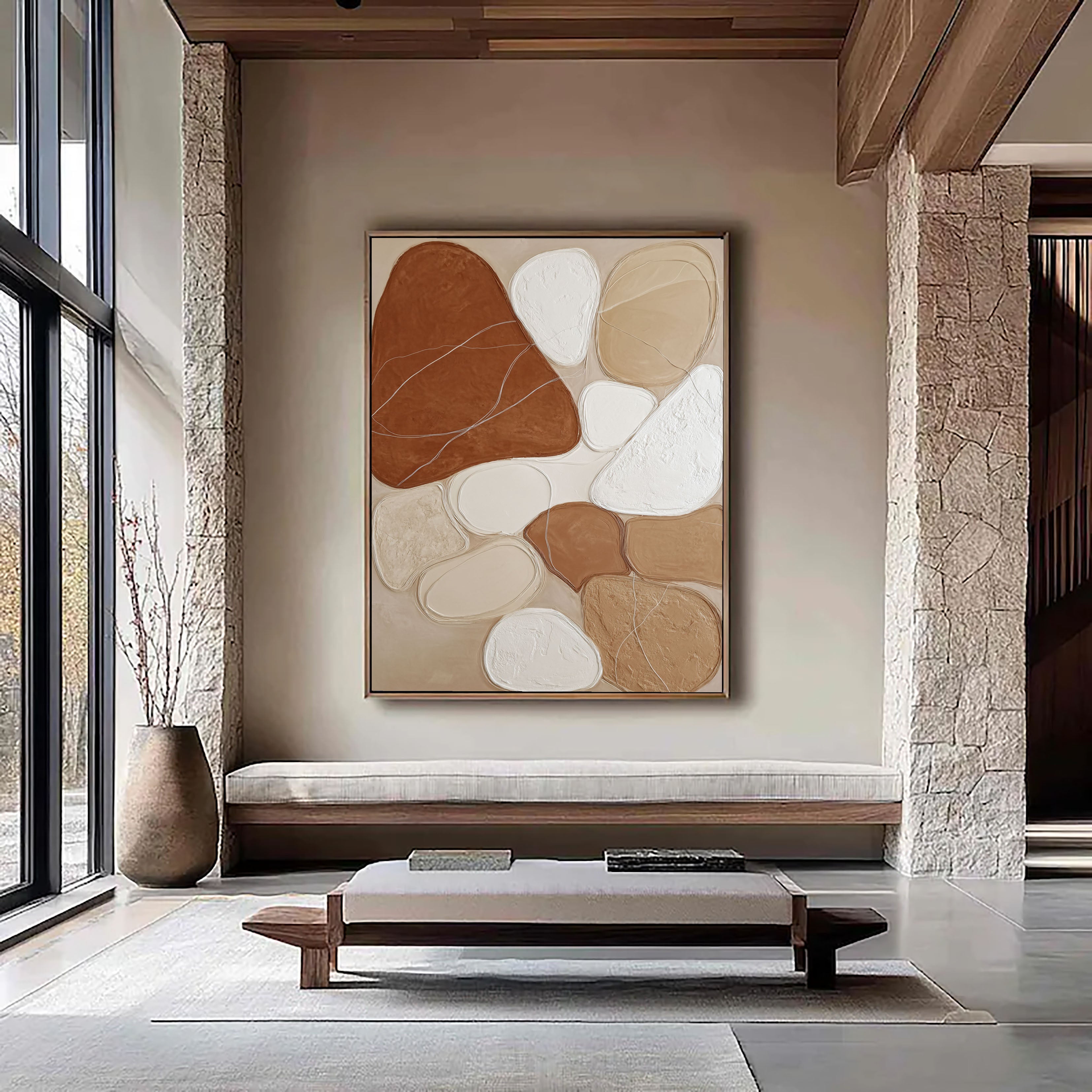 Earthen Pebble Mosaic – 4