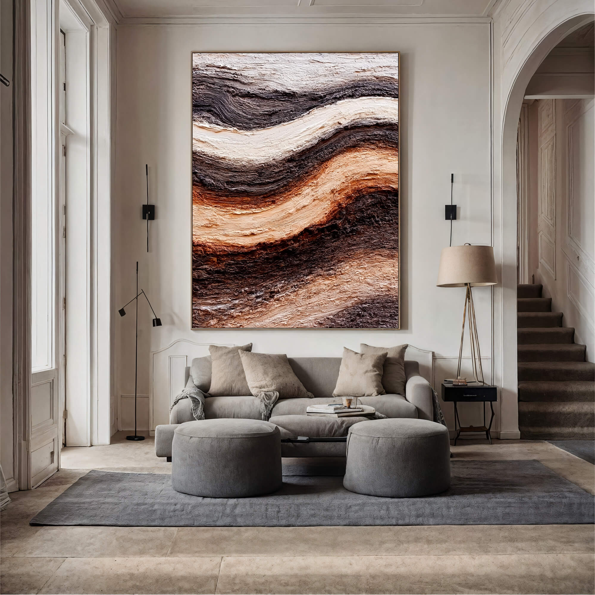 Earthy Wave Layers – 2