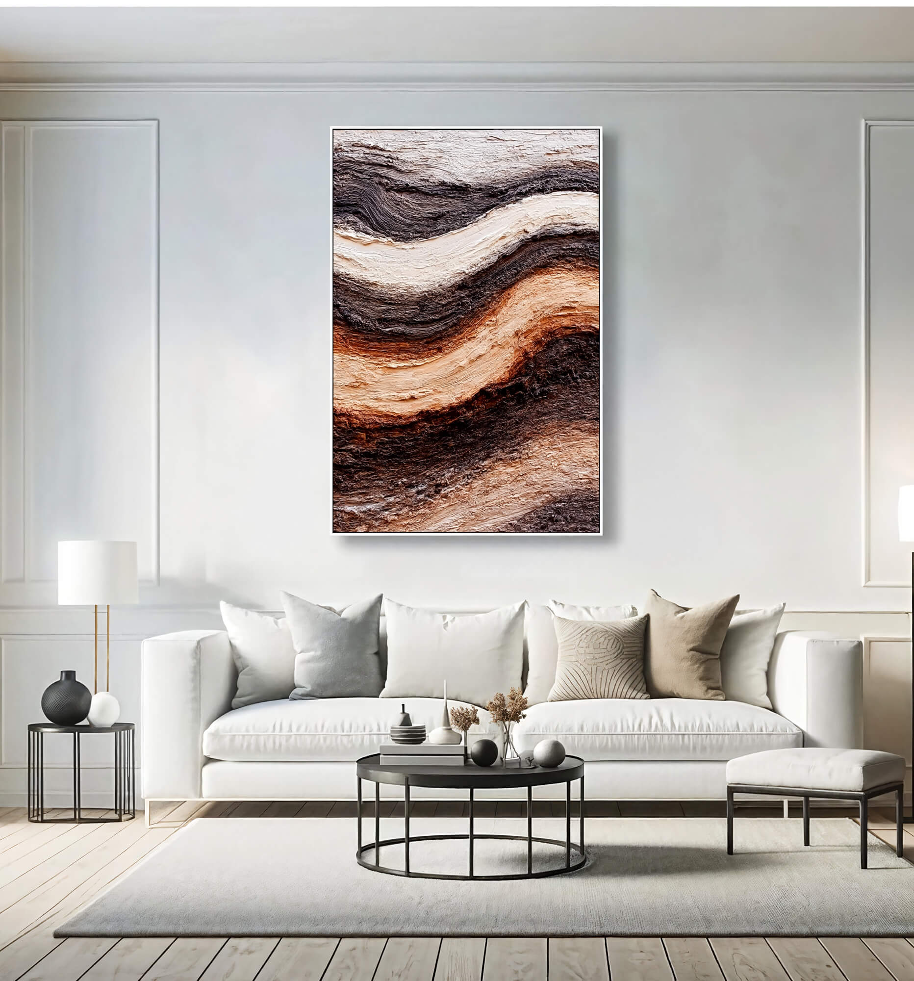 Earthy Wave Layers – 3