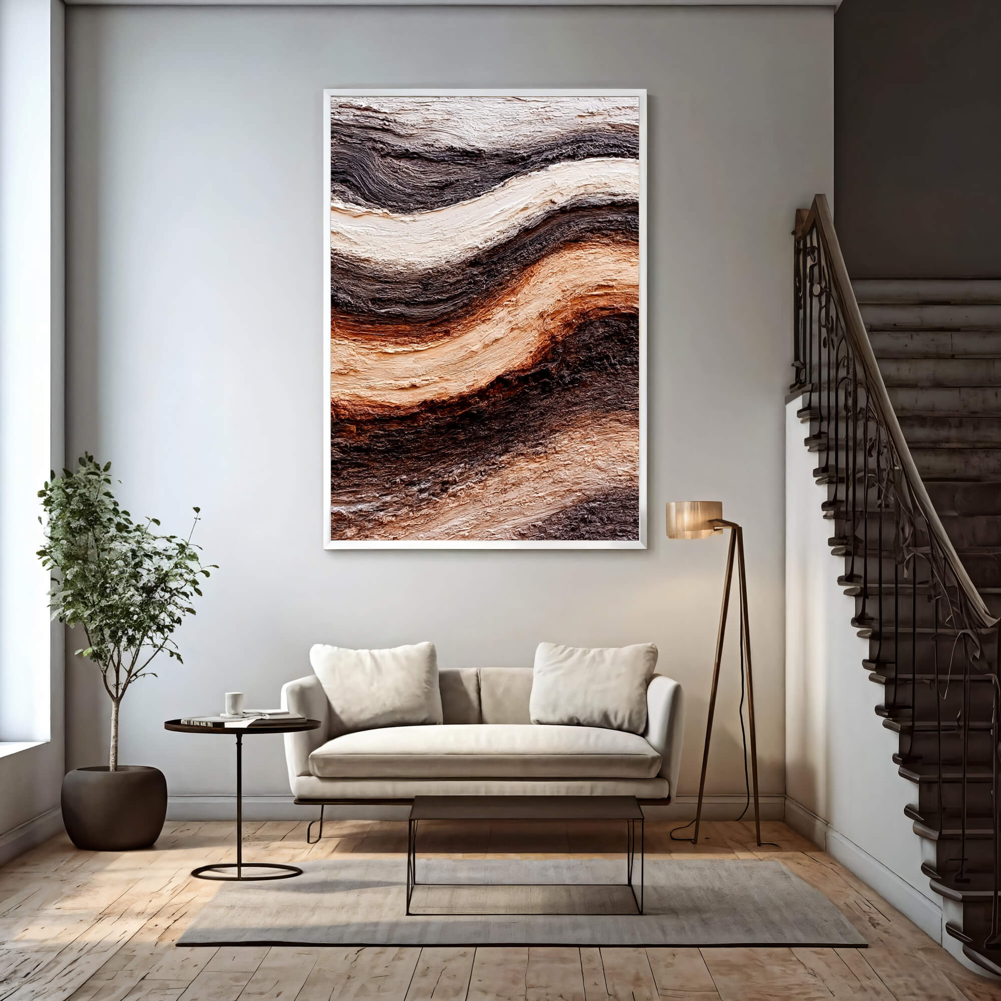 Earthy Wave Layers – 6