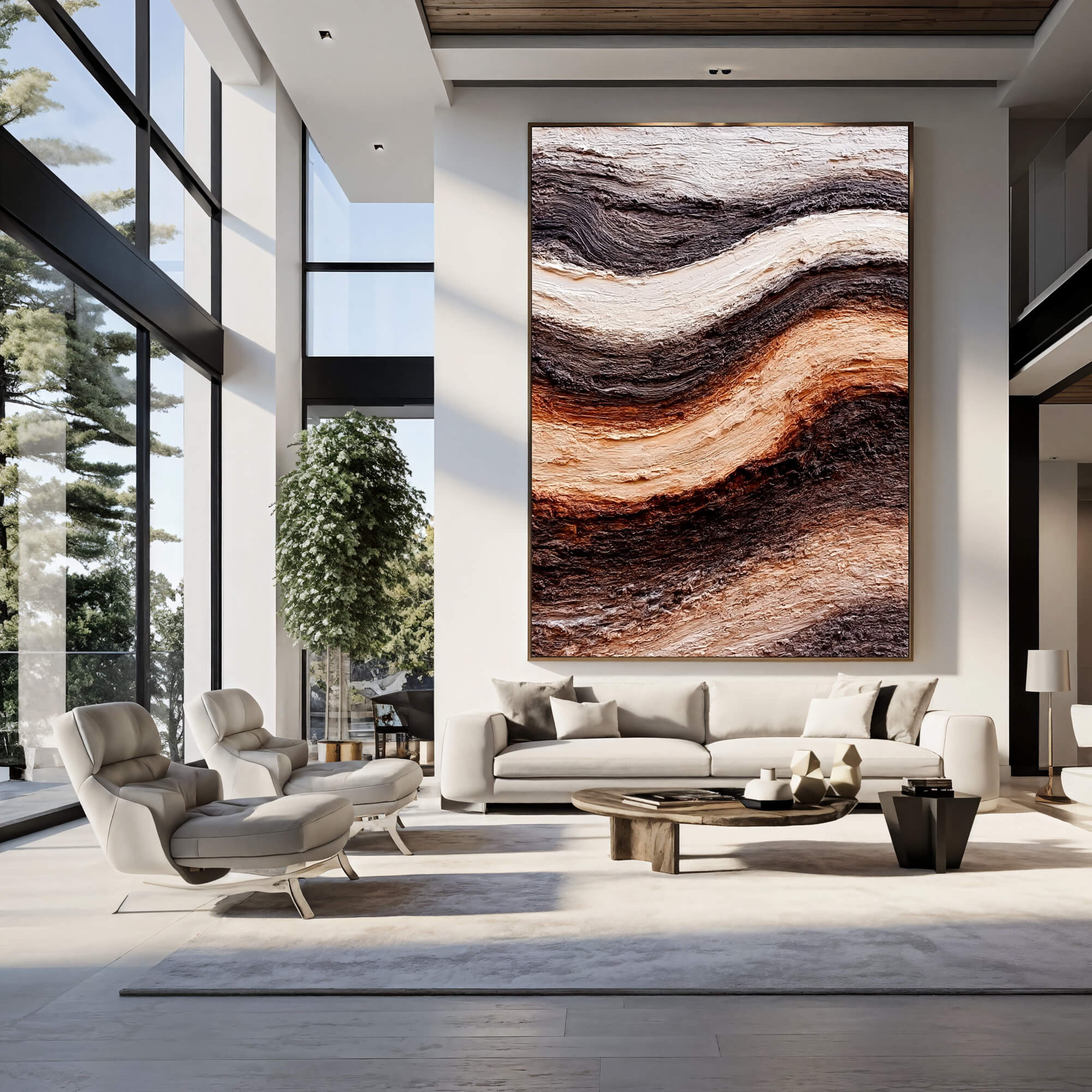Earthy Wave Layers – 7