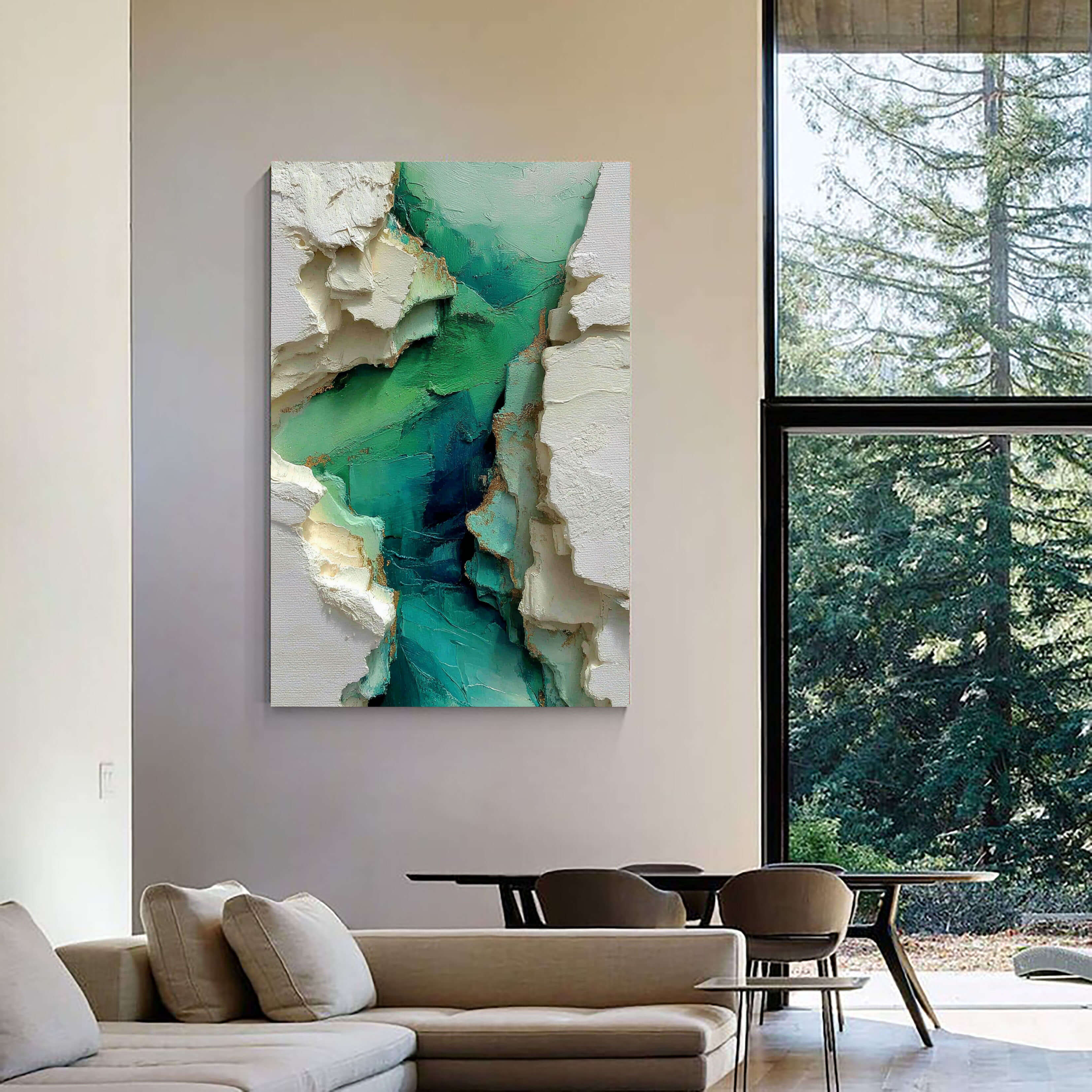 Emerald Fractured Strata – 4