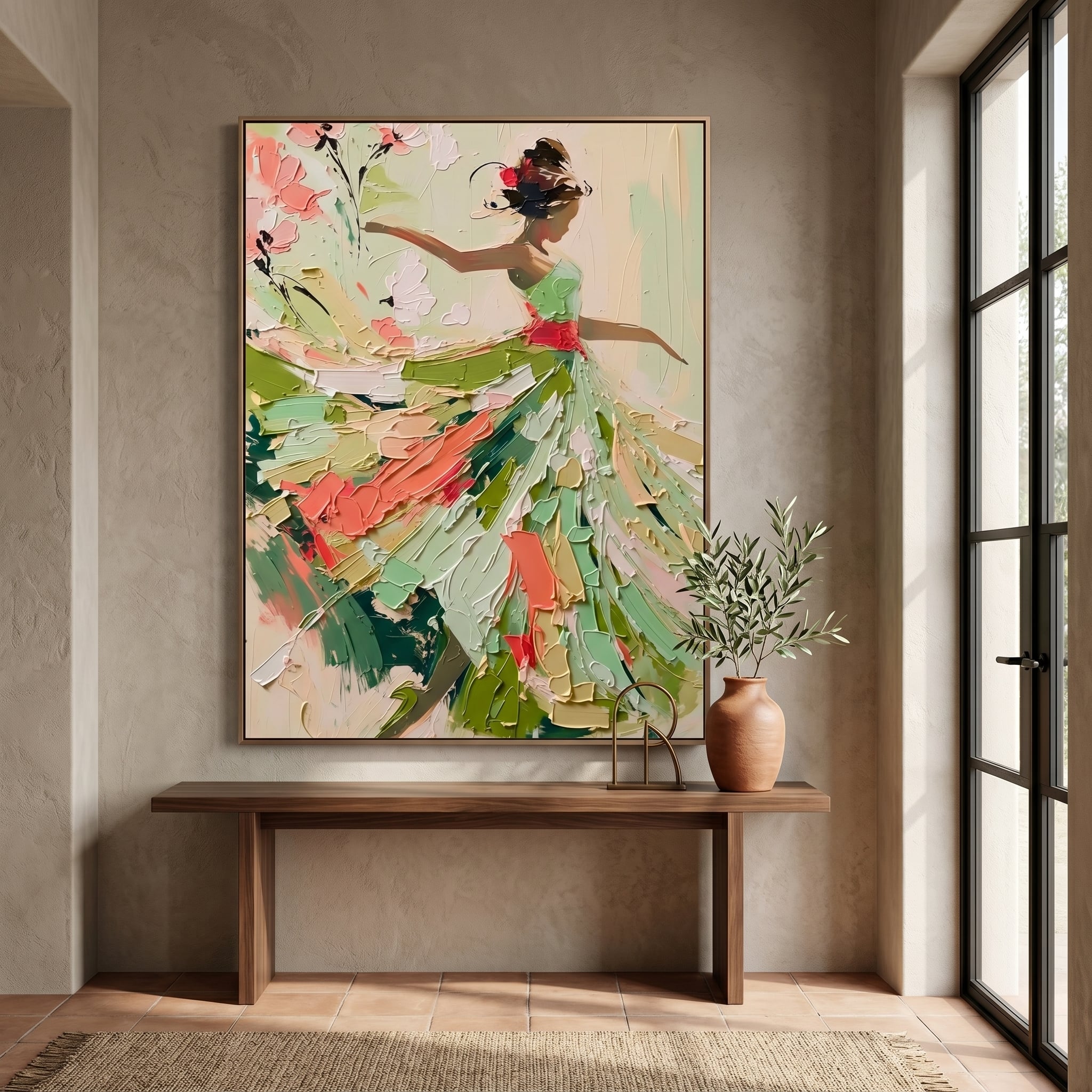 Floral Dancer in Motion – 2