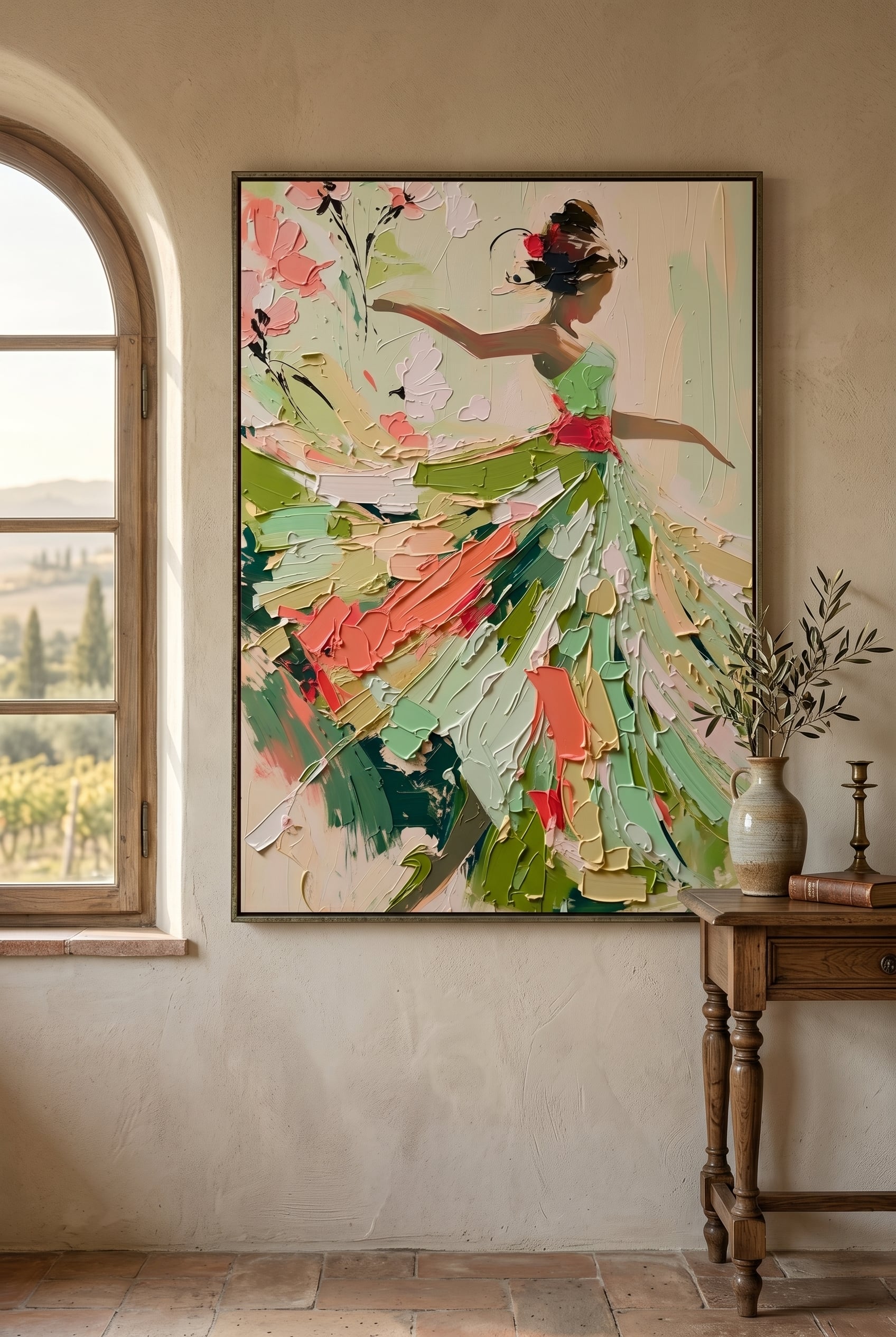 Floral Dancer in Motion – 3