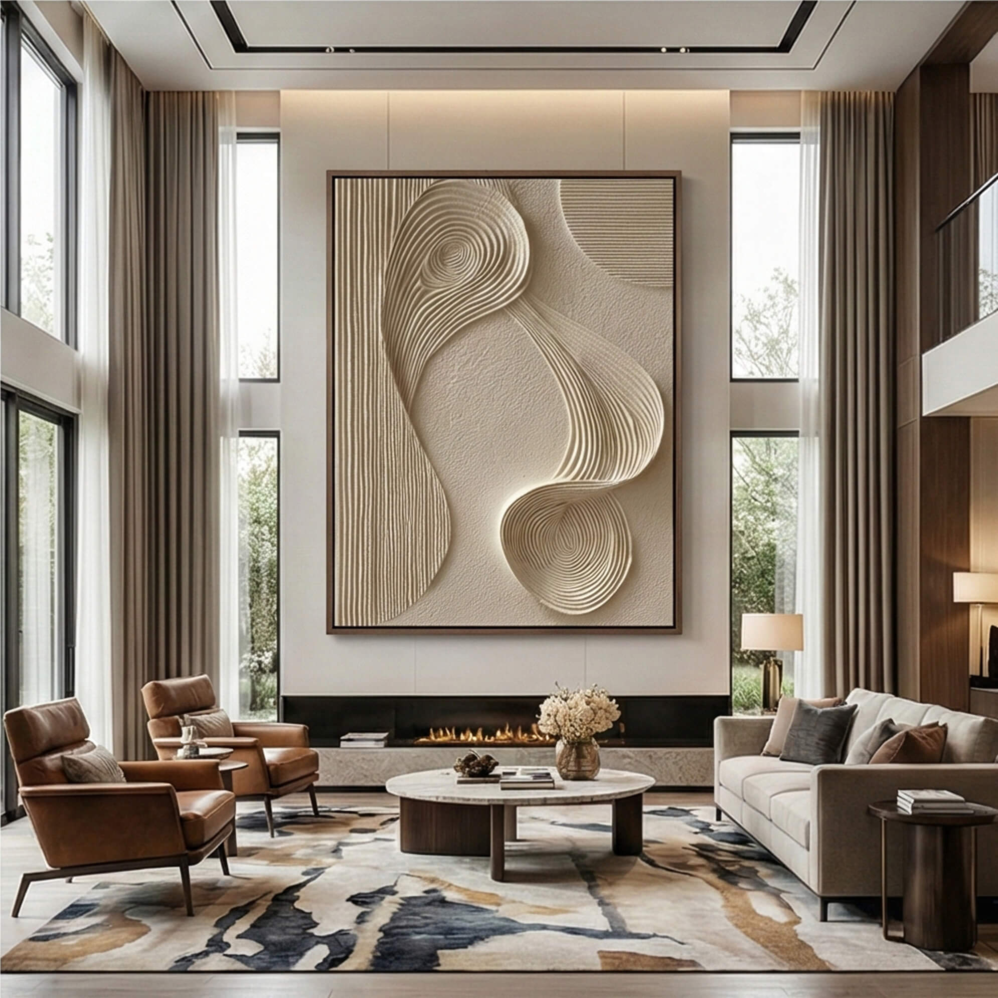 Flowing Linen Rhythm – 8