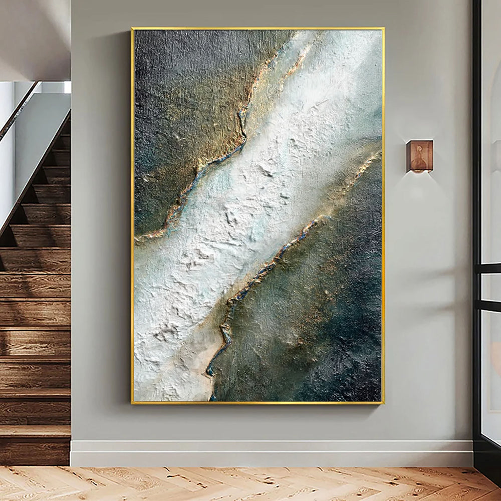 Gilded Cracked Flow