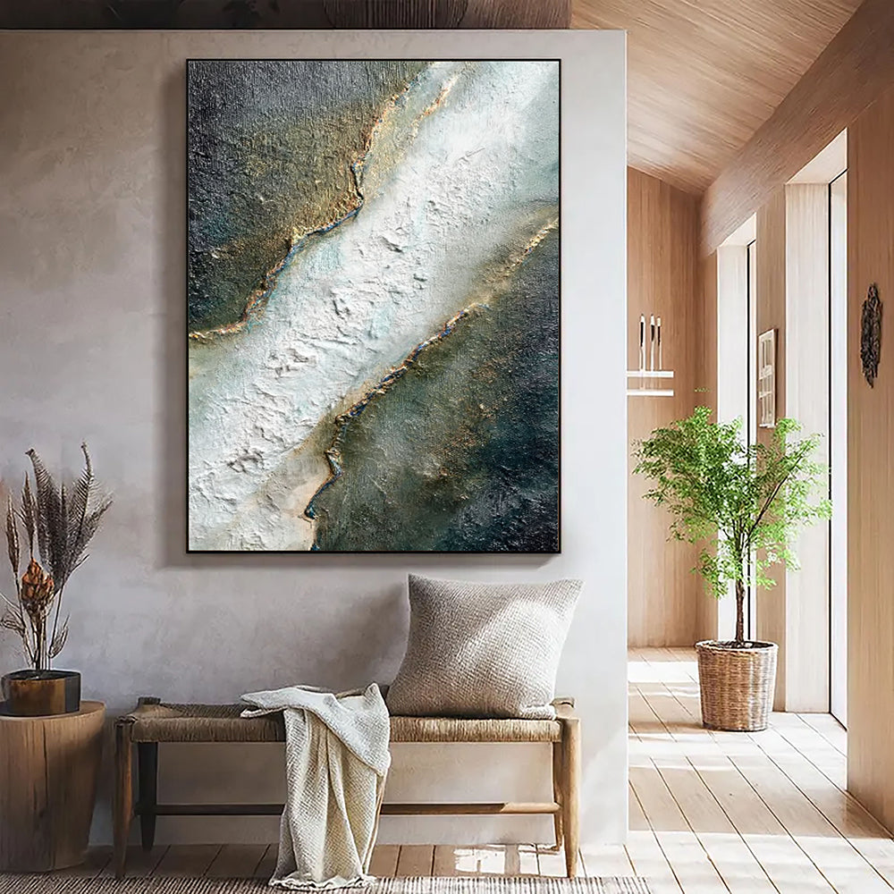Gilded Cracked Flow – 5