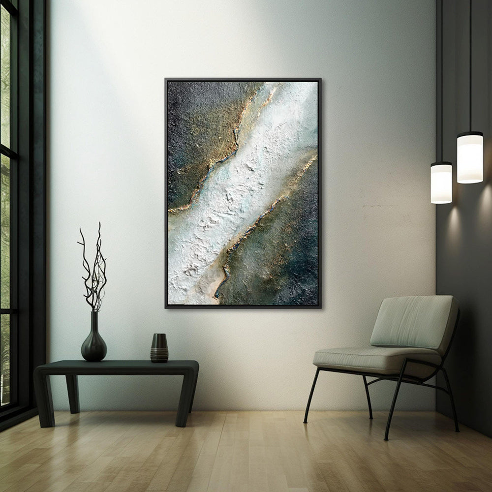 Gilded Cracked Flow – 6
