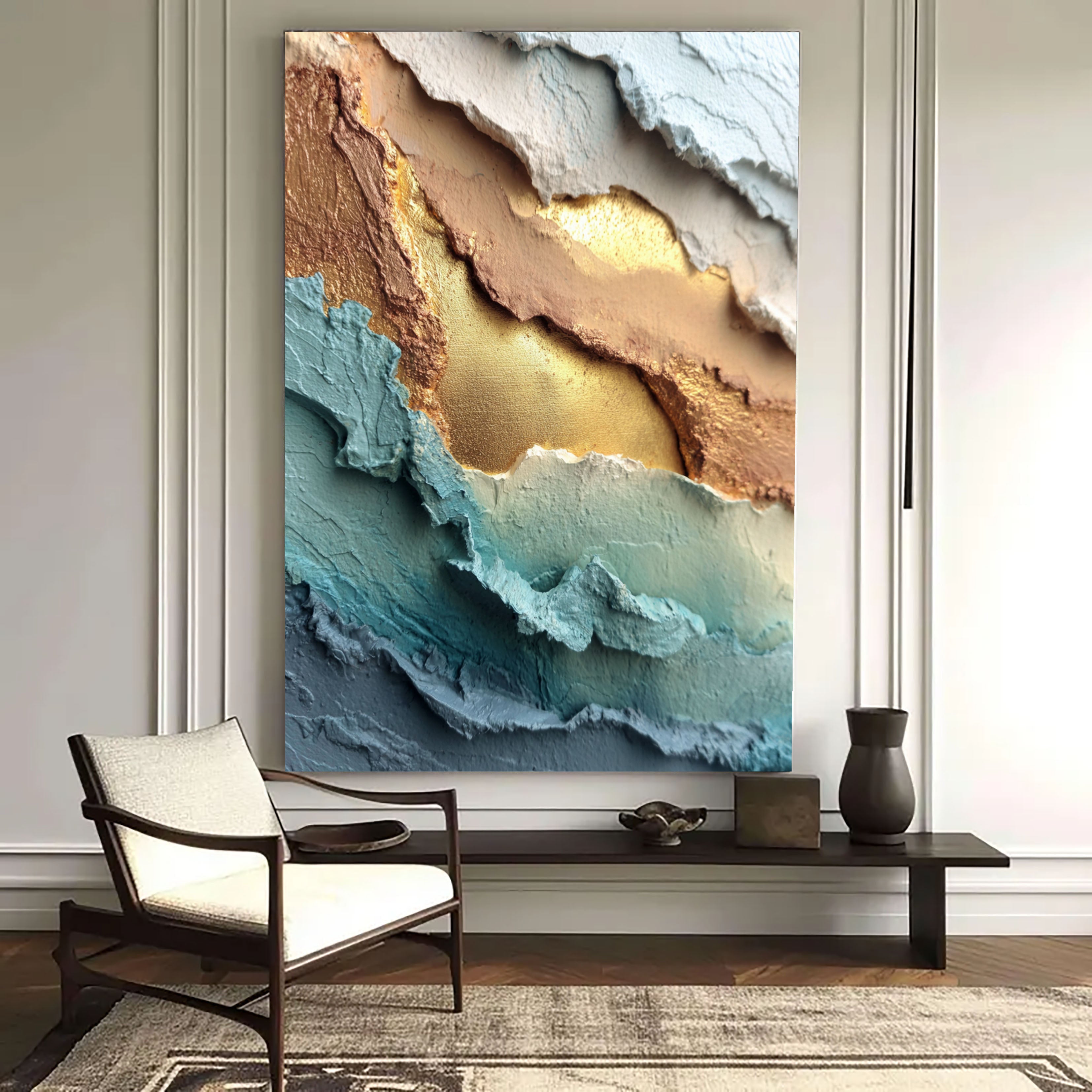 Gilded Layered Strata