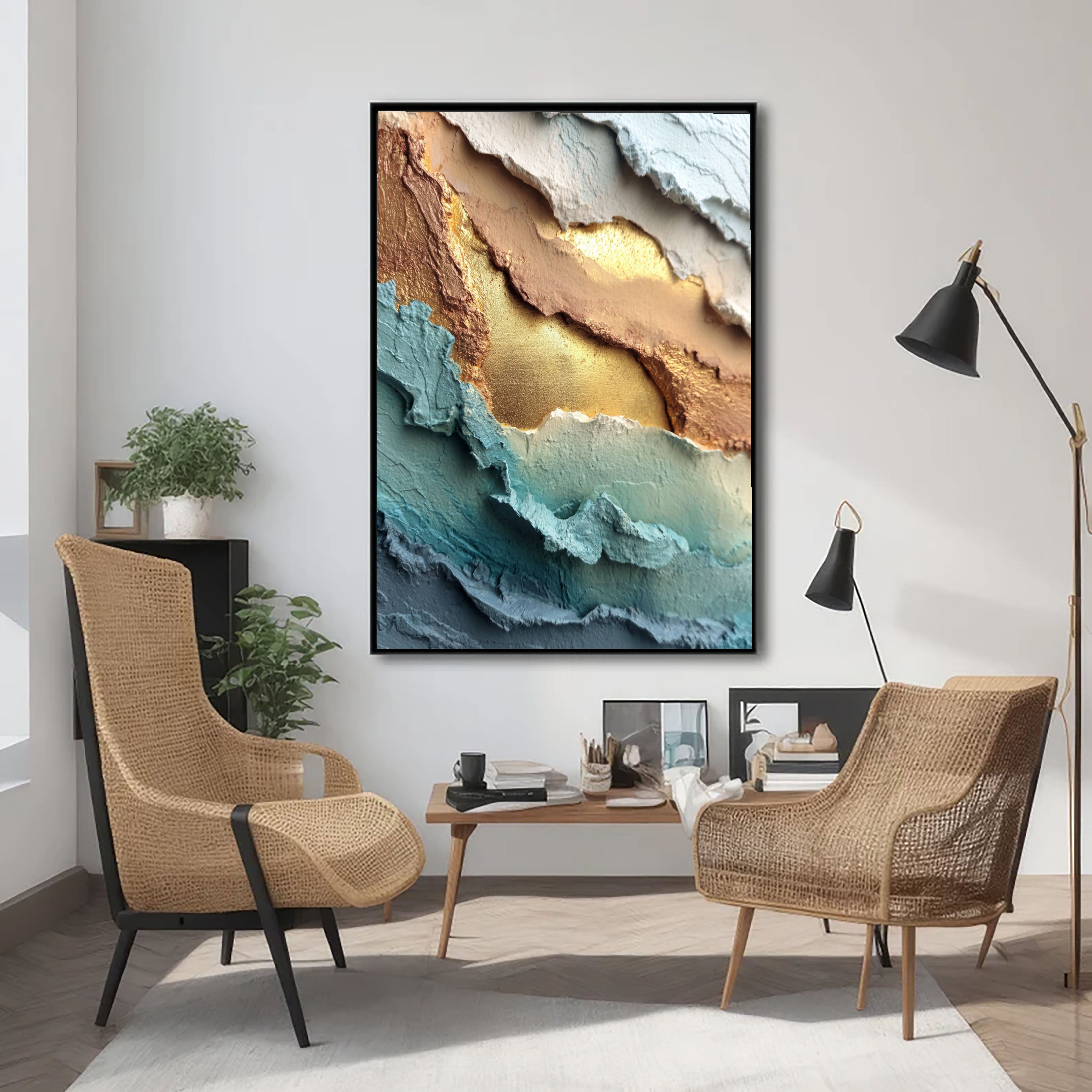 Gilded Layered Strata – 2