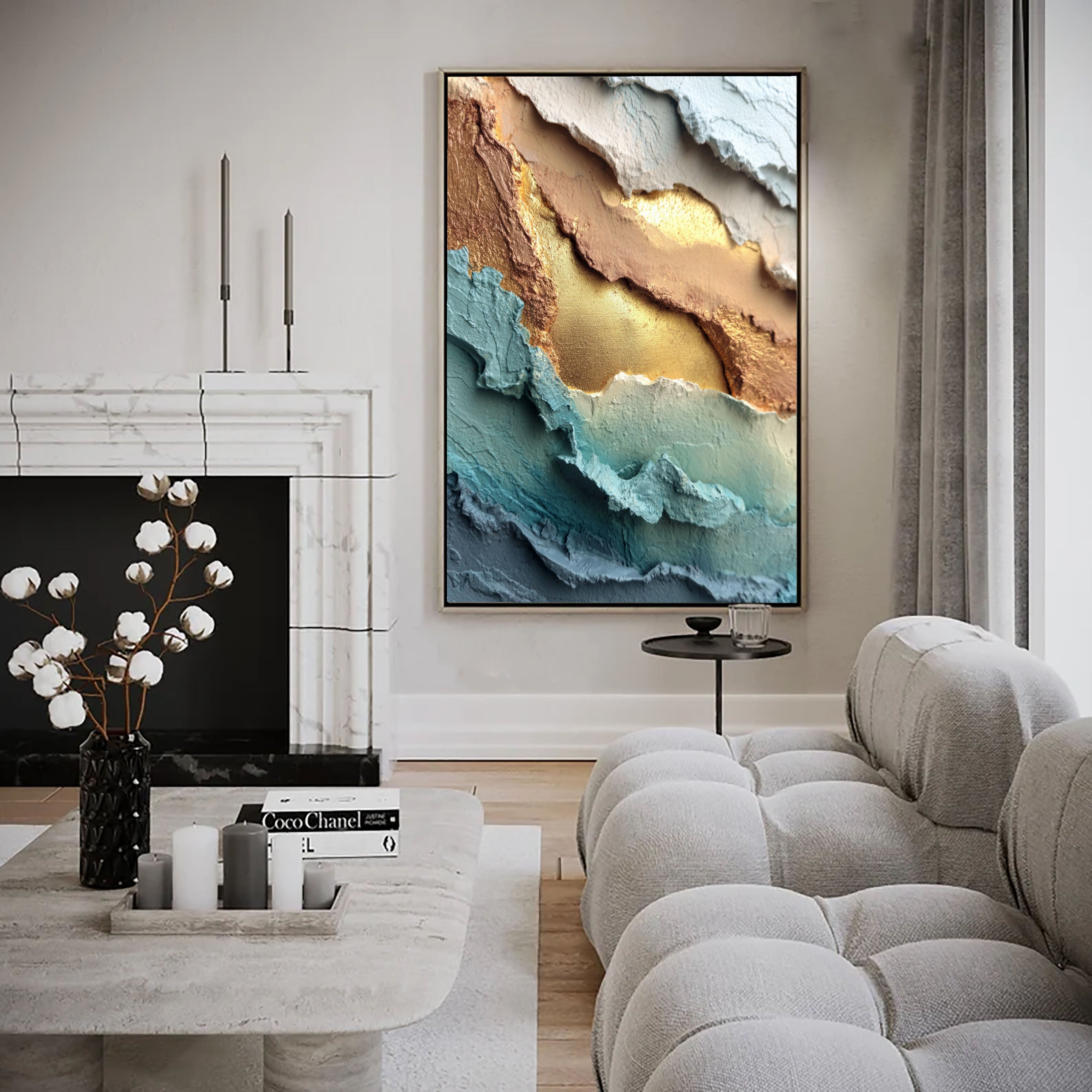 Gilded Layered Strata – 4